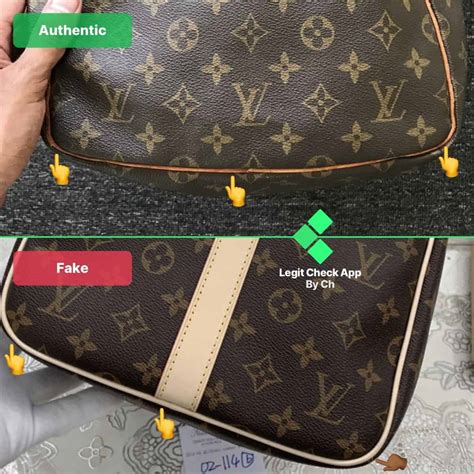 how can you tell fake louis vuitton|check by ch louis vuitton.